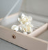 Ivory gardenias headpiece