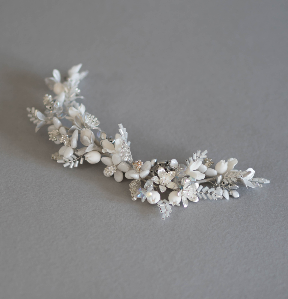Bridal Back Headpiece GERDA