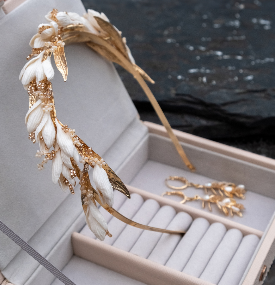 Bridal Accessory Sets | Handmade Headpieces &amp; Earrings