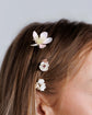 Blush pink hair pins set