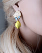 Lemon Opal Earrings