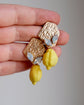 Lemon Opal Earrings