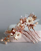 Rose-gold hair pins set