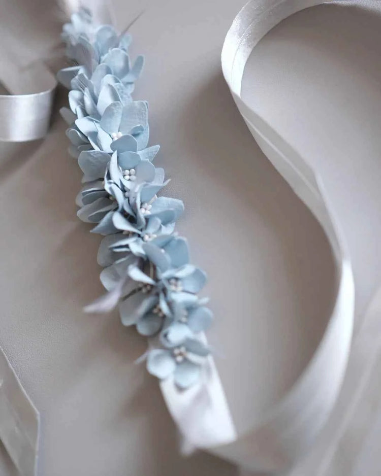 Wedding Dress Belts | Handcrafted Floral & Beaded Sashes
