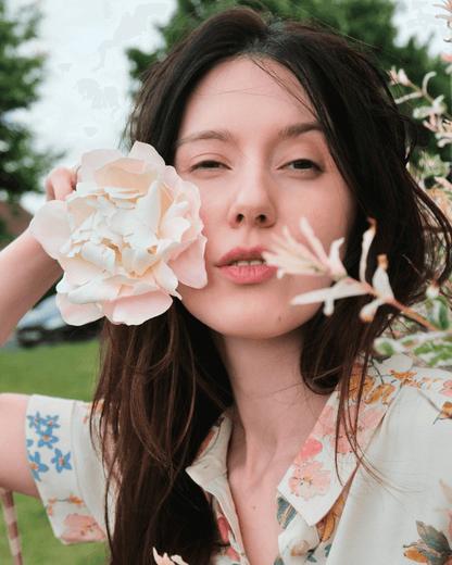 Blush Peony Hairpiece &amp; Brooch