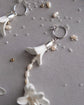 Hyacinth wedding earrings