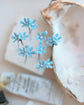 Swarovski Pearl Forget-Me-Not Hair Pins