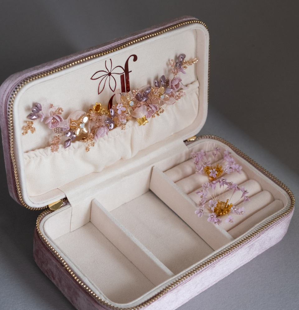 Lavender-gold inflorescences gift set CUSTOM ORDER only