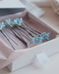 Swarovski Pearl Forget-Me-Not Hair Pins