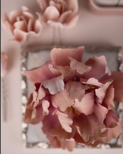 Blush Peony Hairpiece/Brooch