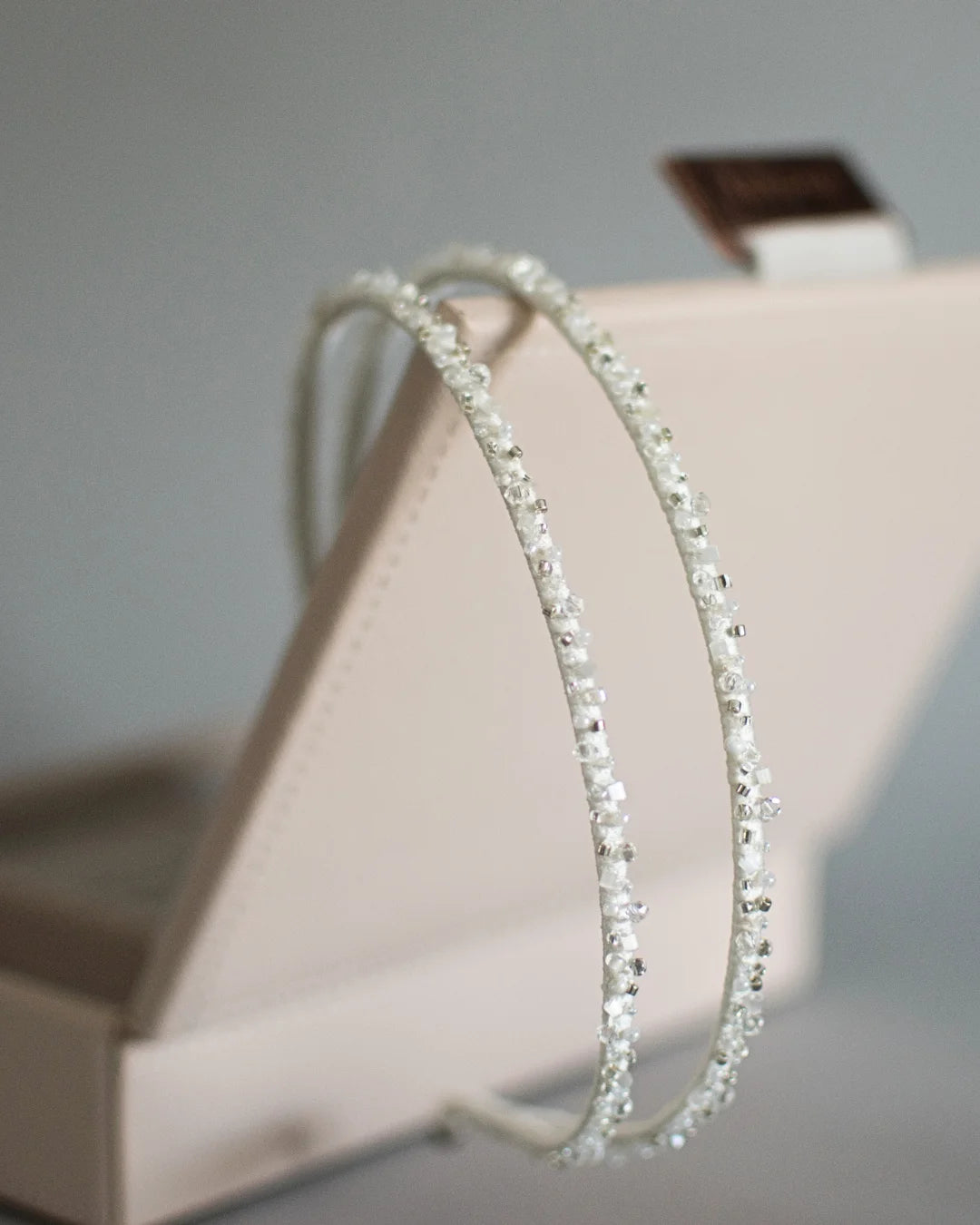 Double Tiara and Earrings Wedding Set