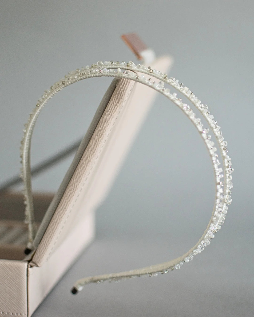Double Tiara and Earrings Wedding Set