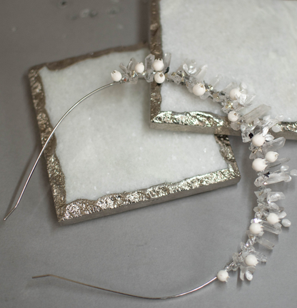 Tiara with crystals "Sparkle Dust"