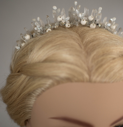 Tiara with crystals "Sparkle Dust"