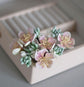 Super set wedding hair pins Cherry blossom and Succulents