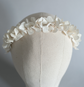 Ivory hydrangea headband (2 options)