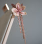 Sakura Flower Dangle mono-earring