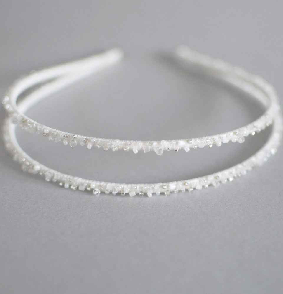 Sparkling Double Tiara