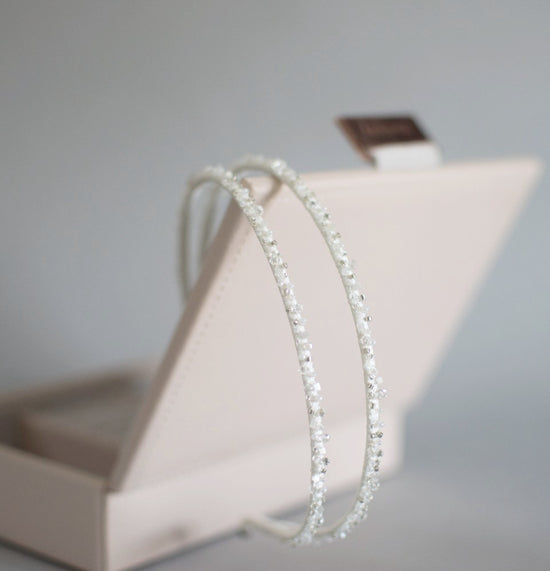sparkling double tiara